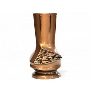 Ваза из полимергранита ВПЛ-1.004 Бронза